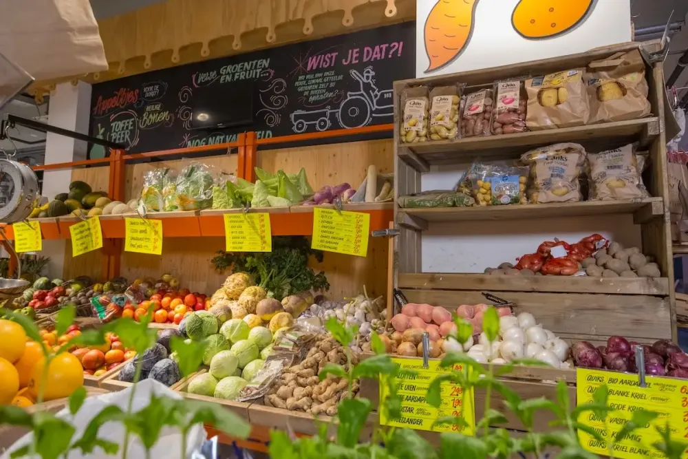 Groente kraam
